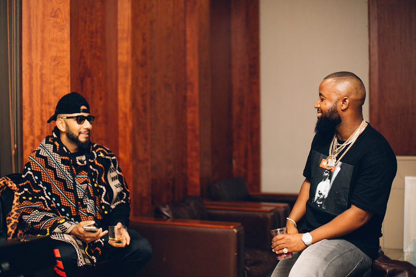 list of rappers that met Swizz Beatz while he was in South Africa
