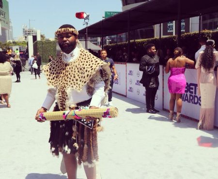 Sjava given a hero’s welcome back home after winning big at the BET Awards