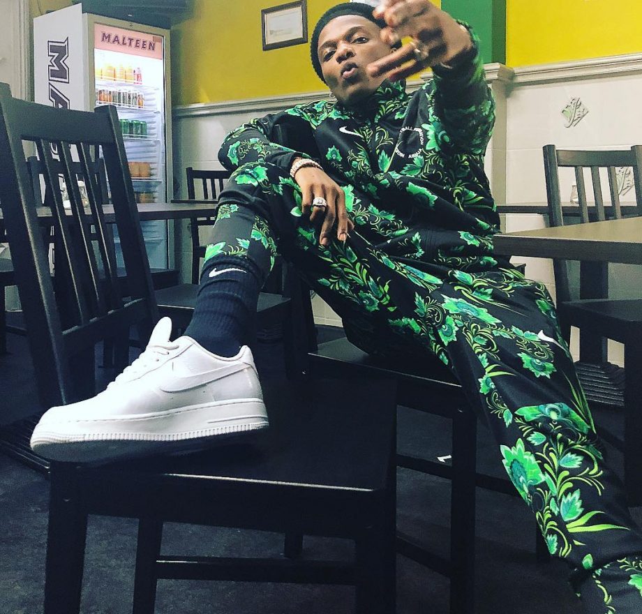 Wizkid and friends launching the Nigeria National Team Collection launching