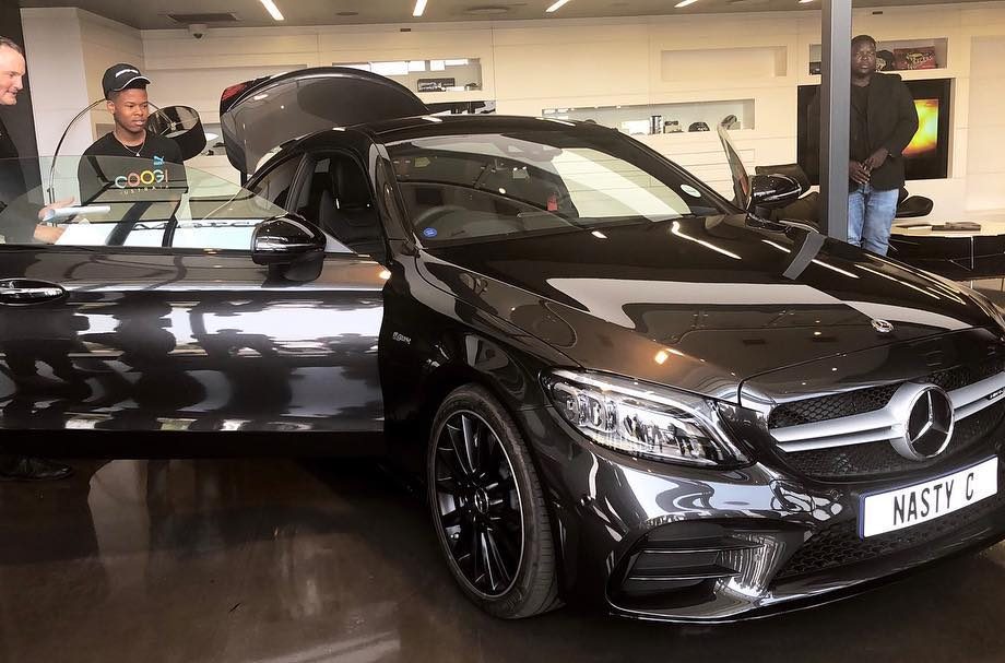 Nasty C buys a new Mercedes-AMG C 43 4MATIC Coupé from Mercedes