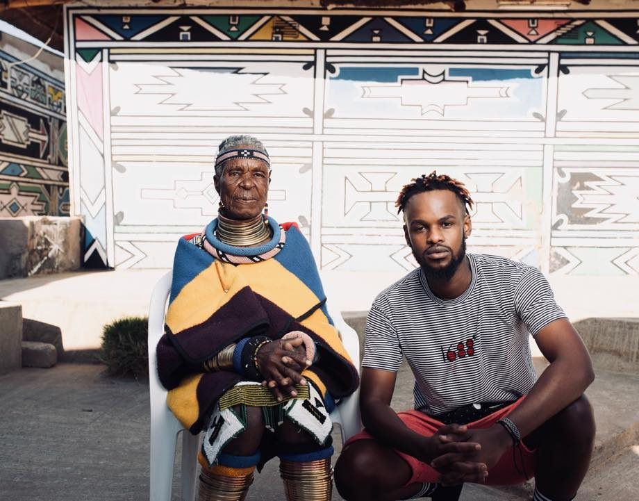 KiD X super honored to have worked with Dr. Esther Mahlangu on his debut album