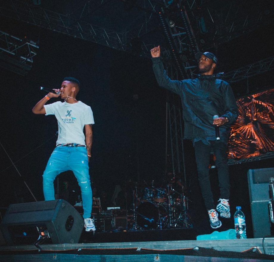 6lack brings out Nasty C as a surprise artiste at the City music festival