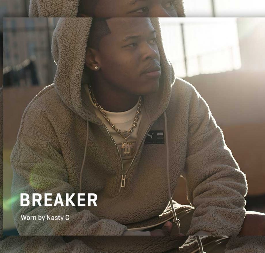 Nasty C features on the latest Puma Breaker Hi commercial