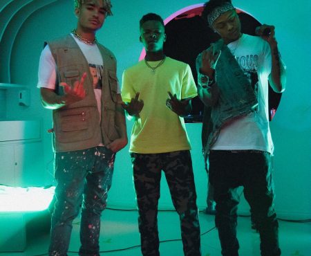 the three Amigos! Shane Eagle, A-Reece and Nasty C meet at the BET Africa cypher