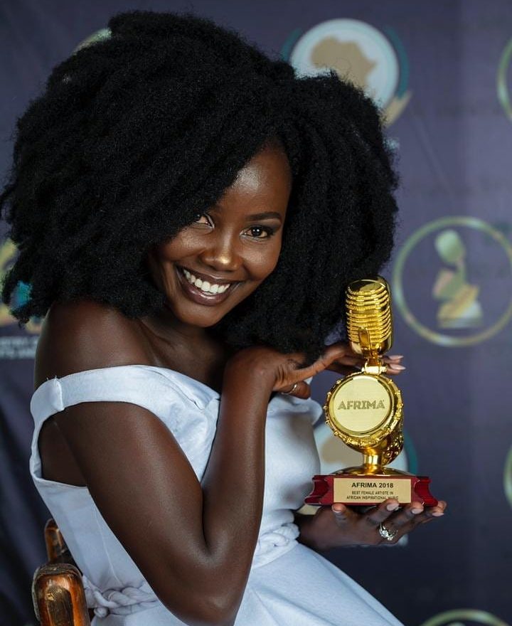 Sandra Nankoma very grateful for the fans who voted for her at the Afrima Awards