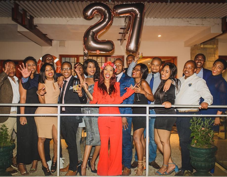 Fifi Cooper throws herself a lavish birthday party as she turned 27
