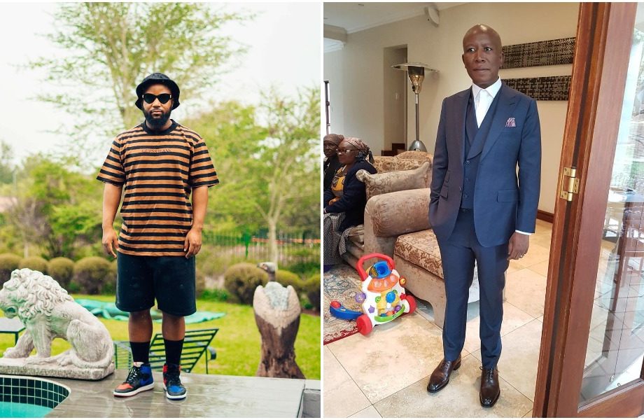 “Cassper Nyovest is the best entertainer in South Africa” Julius Malema showers Mufasa with praises