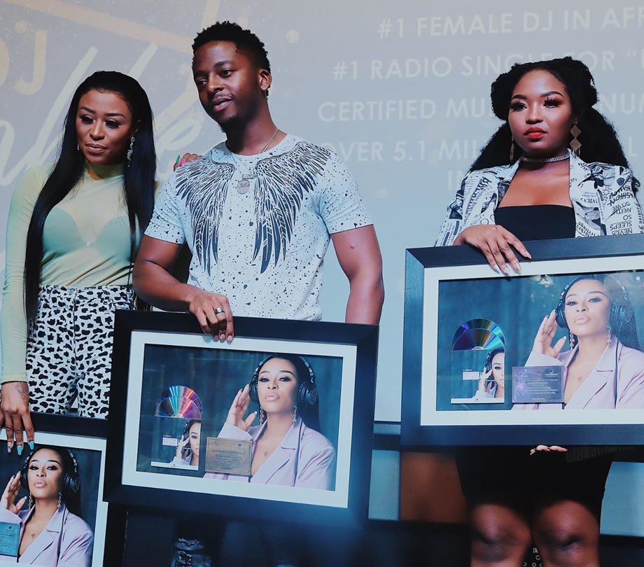 DJ Zinhle is the first female DJ to have a double platinum record