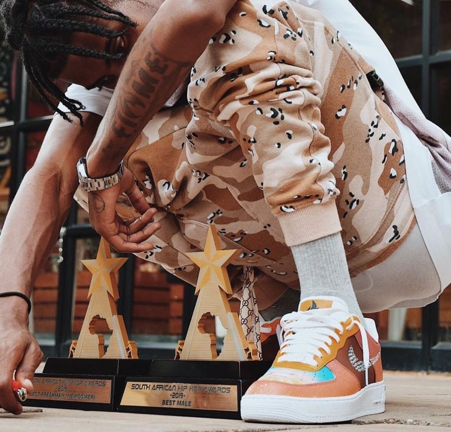 Flame unveils the CandyMan Airforce 1s