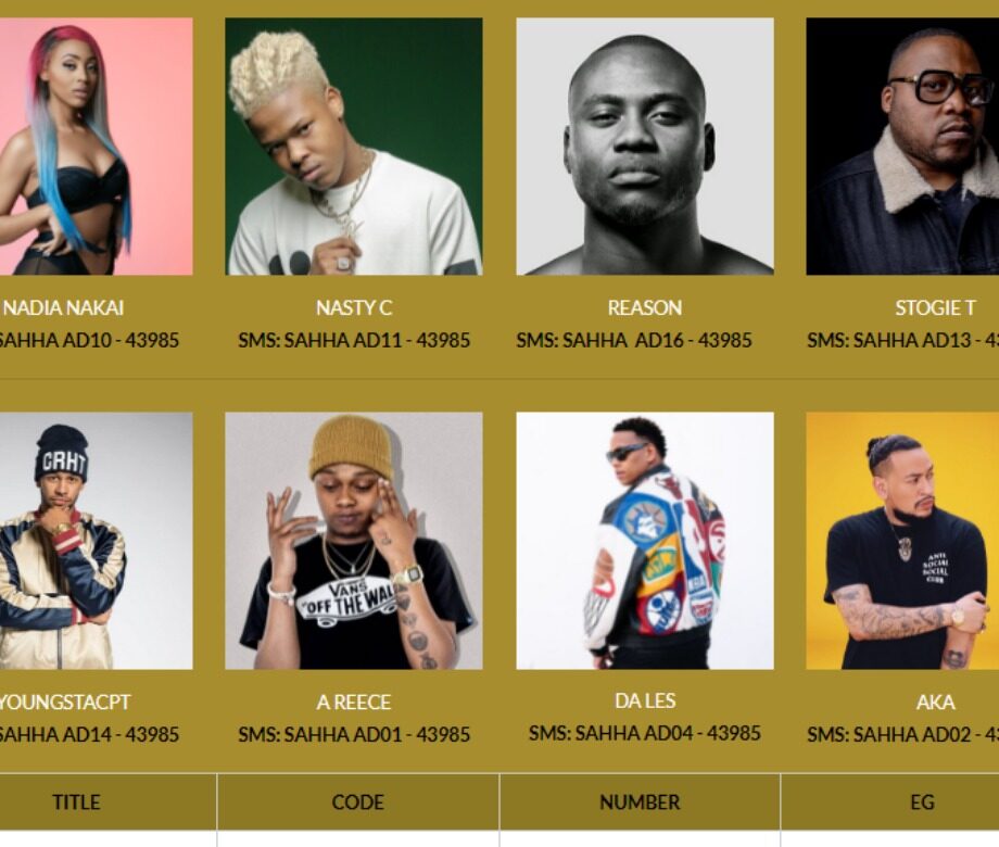 Upper Echelon rappers gets nominated for the ‘Artist of the Decade’ at the SAHHA